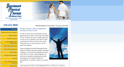 Desktop Screenshot of benchmarkphysicaltherapy.com